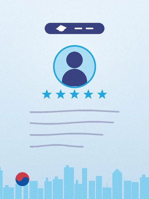 Student review placeholder card